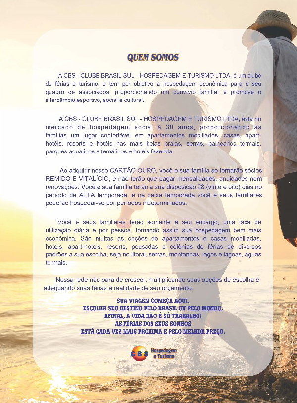 Revista CBS atrás da capa